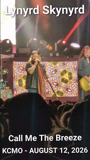 Lynyrd Skynyrd - Call Me The Breeze - live in Kansas City August 12, 2026