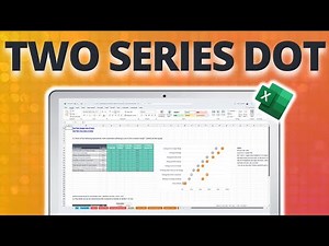 Making a Two Series Dot Plot in Microsoft Excel 🔥[SCREEN RECORDING]
