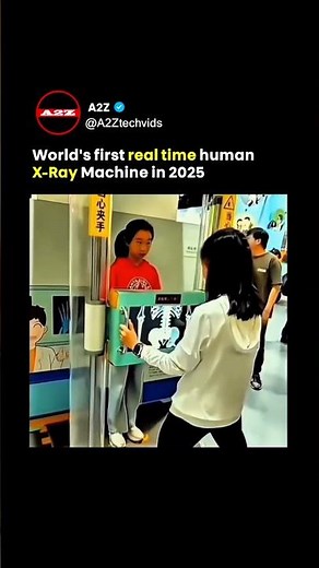 World's First Real-Time Human X-Ray Machine