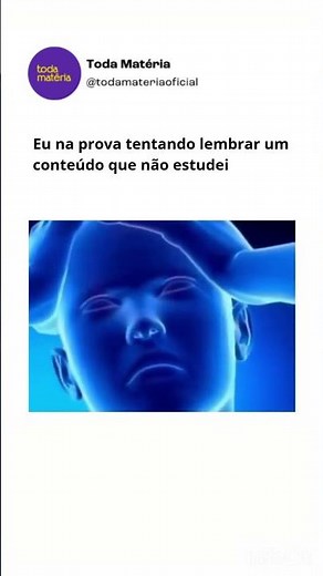 Sabia que devia ter estudado todo conteúdo 😅 #meme