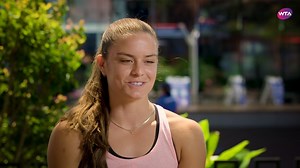 "I'm super happy to be back!" 😊 Maria Sakkari talks about her time at home and how she trained in Greece 🇬🇷 | WTA