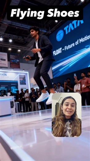 Shivangi Narula | Corporate Trainer on Instagram: "The internet went wild over the “Tata Levitating Shoes” — a pair of AI-generated sneakers that looked 100% real. The creator later revealed it was a fake product meant to promote his $200 AI masterclass. What do you think — is this a cringe marketing gimmick or a genius move in the age of AI storytelling? #AIContent #ViralMarketing #BrandStrategy #AITrends"