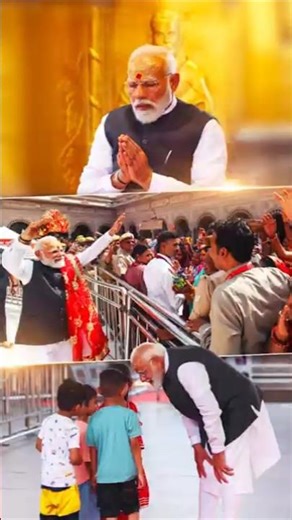 Glimpses from PM Modi's darshan and pooja at Shri Kashi Vishawanath temple in #varanasi | #shorts