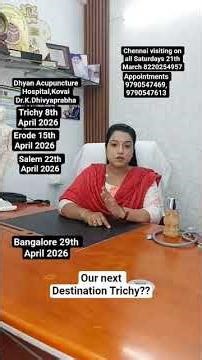 Our next Destination Trichy??(camps) #acupuncture #shorts