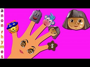 Educational Rhymes for Children | Dora Cake Pop Finger Family | Nursery Rhymes for Toddlers & Kids