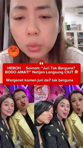 Soimah kesal‼️juri da7 tak berguna #da7indosiar #indosiar #keluargaartis #viralhariini