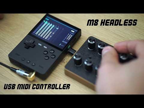 Ambient Jam with M8 Headless and Custom MIDI Controller