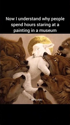 Revealing the Truth behind the Agnus(2022) Painting #shorts