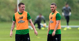 Anton Rodgers on the Celtic bench for friendly against BM Linz