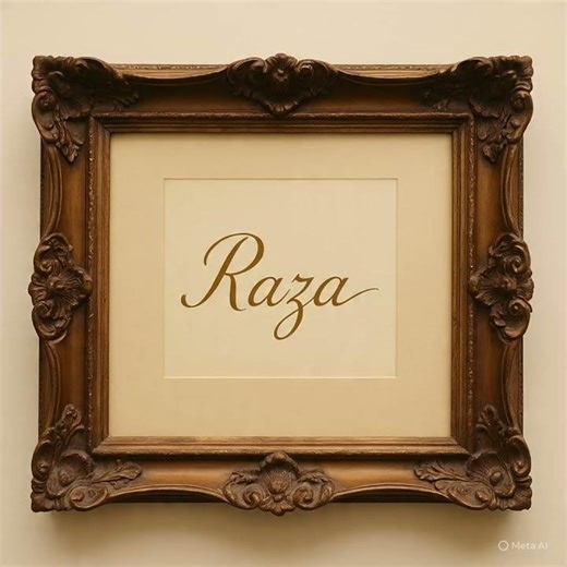 Raza name frame 🖼️