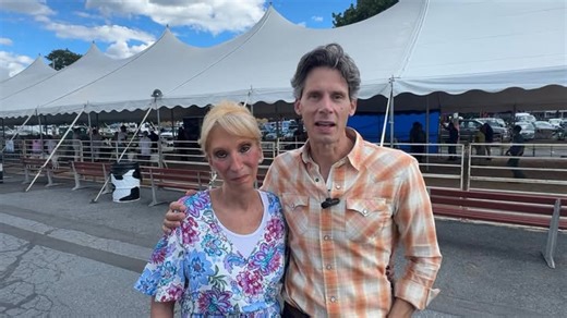 Lucky guy with Kathy Craine. She is being honored by the Great Allentown Fair. See us tonight at 6. | WFMZ