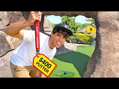 I VS A Friend At Mini Golf Using A Pro Putter (EP3)
