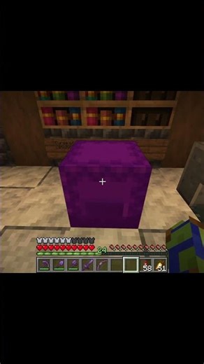 Comment obtenir 83 blocs différents avec une seule shulker #minecraft #minecrafttutorial #shorts