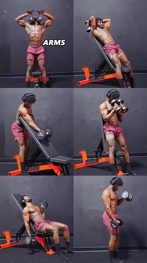 ARMS WORKOUT (READ CAPTIONS!) 💪 GET JACKED FOR FREE! 🚀 Musclix Free Gains – A TOTALLY FREE 6-week workout plan! 🔗 Link in bio – Start now! 💯 Workout List: 1️⃣ Supported Inside Tricep Extension 2️⃣ Supported Hammer Curls 3️⃣ Dumbbell Preacher Curls 4️⃣ Supported Tricep Extension 5️⃣ Static Reverse Curls 6️⃣ Incline Bicep Curls Credit: derickansah_ #bicepsworkout #armday #tricepsworkout #musclix #themusclix #fitfam #explorepage #viralfitness #workoutvideo