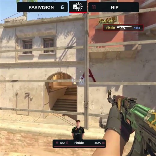 r1nkle CLUTCH IMPACT by denying the defuse in the final seconds #blast #rotterdam #кс #cs2
