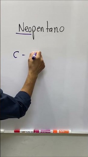 Estructura del Neopentano #alcanos #profeponcho #quimicaorganica