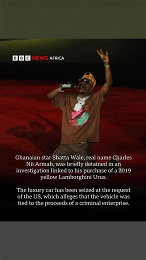 Popular Ghanaian Music Star, Shatta Wale, Who Has Been In Detention For Purchase Of Stolen Lamborghini, Released On Bail By The Republican News Ghanaian popular musician, Shatta Wale has been released on bail. He was detained as part of an investigation linked to his purchase of a yellow 2019 Lamborghini Urus. After being questioned by Ghana’s Economic and Organised Crime Office, he was released after paying a $454,000 bail. The Lamborghini was identified by the United States Federal Bureau of I