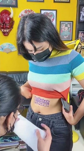 Best​ Numbering Women Belly Tattoos | tattoos, belly tattoos, body art tattoos