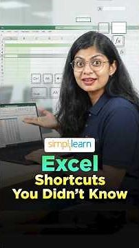 Top Excel Keyboard Shortcuts Everyone Needs | Excel Shortcuts You Didn’t Know | #shorts #simplilearn