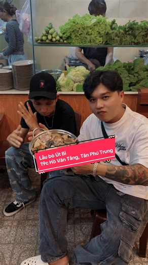 Lẫu bò Út Bi 19c Hồ Văn Tắng, Tân Phú Trung #quanaquan #lauboutbi #laubocuchi #botocuchi #quanngonsaigon