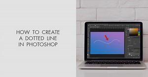 How to Make a Dotted Line in Photoshop - Simple & Quick