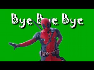 Deadpool and Wolverine - Bye Bye Bye - NSYNC Green Screen Dance | ‪@vfxnoob‬