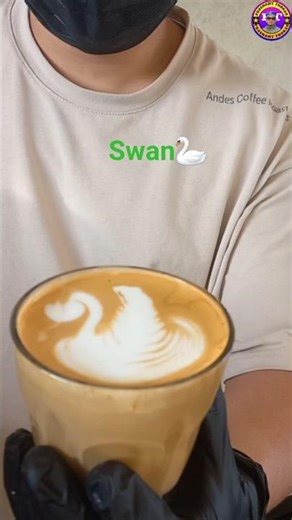 🐍beginner swan latte art#youtubeshorts #shortvideo #shorts #mrbeast