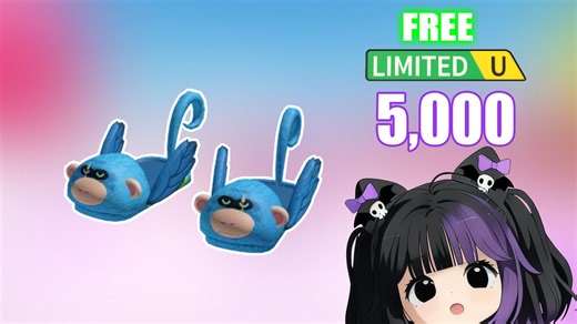 【售罄】飞天猴子拖鞋【Flying Monkey Slippers - Wicked Official】roblox免费UGC