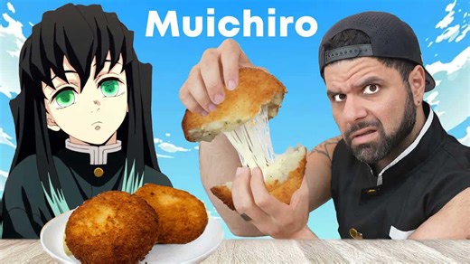 The Demon Slayer eating challenge that started with fitness goals and ended with a flexibility test