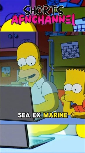 Bart and Lisa watch TV series with their parents.