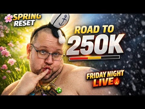 Friday Night LIVE 🌸 Spring Reset + 400LB Fitness Comeback | GTA 6 News | Road to 250K |DIET HACKS!