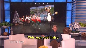 Wanna win a ticket to one of my 12 Days of Giveaways? You’ll sit in my GEICO Skybox AND be one of my world-famous skipping elves. Here’s how to enter. ellentube.com/geico | Ellen DeGeneres