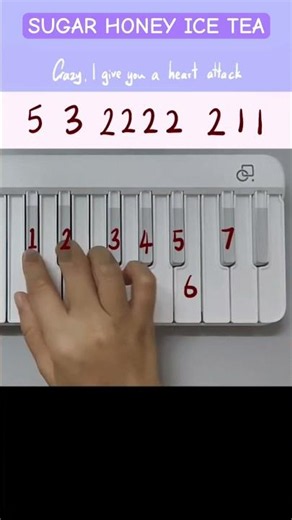 BABYMONSTER - SUGAR HONEY ICE TEA #piano #钢琴 #pianotutorial #ピアノ #kpop