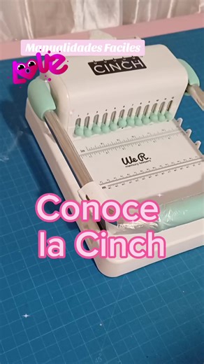 Conoce la Cinch: Encuadernadora de Uso Doméstico