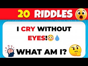 20 Mind Bending Riddles That Will Outsmart You 🤯 IQ Test & Logic Puzzle Challenge 2025!