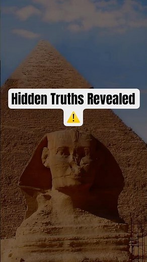 Hidden Truths About the Pyramids of Giza 🏜️ | Ancient Egypt Secrets You Should Know