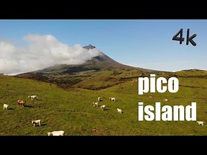 PICO ISLAND - FAIAL AZORES PORTUGAL DRONE 4K