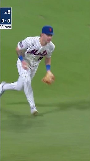 A.J. Ewing shows off the arm 💪 #mets #mlb #baseball #sports #highlights #shorts #padres #newyork