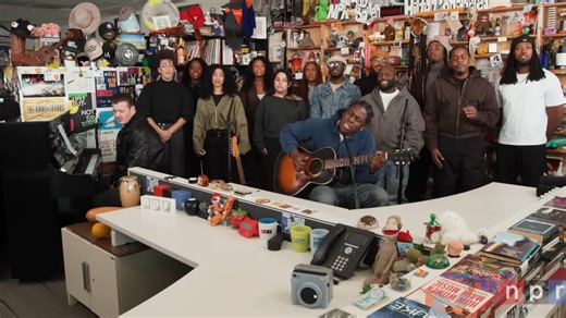 Daniel Caesar Finds Grace At NPR’s Tiny Desk With 12-Piece Choir