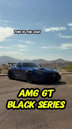 Mercedes AMG GT Black Series is a Street Legal, Derestricted GT3 Racecar #carsoftiktokcontest