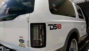 DS18 - TroubleMakers! While testing the new DS18 350amp Alternator. We were able to reach a 16v stable for the New DS18 - ProSpL 12.5k1 for the 4 DS18 - TM18" Troublemakers, and as results this is what happend!!! Cracking the Front Windshield.... WE LIKE IT LOUD!!! | DS18