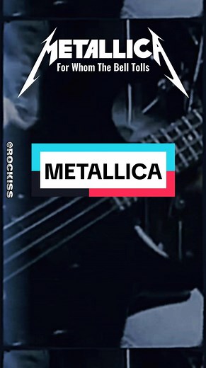 Metallica Live Performance of For Whom The Bell Tolls (1985)