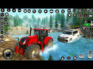 MOBIL TRAKTOR BAN BESAR DEREK MOBIL-MOBILAN MOGOK - GAME OFFROAD TRAKTOR SIMULATOR