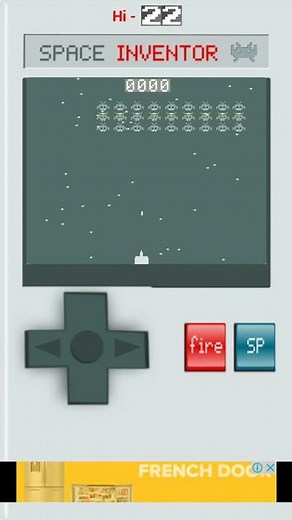Retro Space shooter made in Appybuilder/App Inventor