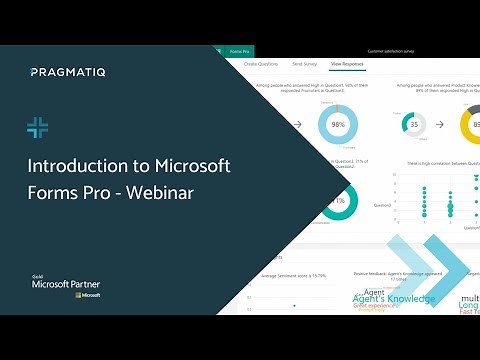 Introduction to Microsoft Forms Pro - Webinar