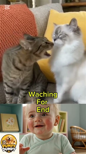 🐱😂 “Sleeping dog vs naughty cat#funnyanimals#animals#pumpydumpy