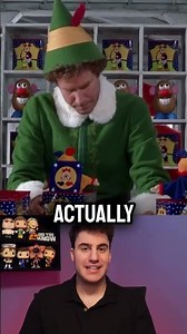 THIS WAS 100% REAL IN ELF JACK IN THE BOX SCENE! #elf #buddytheelf #christmasmovie #christmasmovies