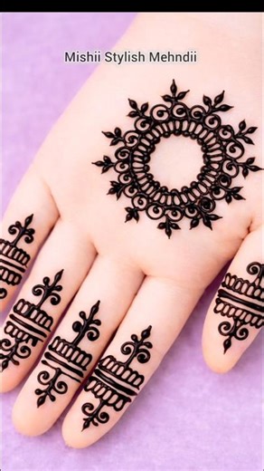Beautiful Circle Mehndi Design #shorts #mehndidesign #mehndi #henna #hennadesign #mahndi