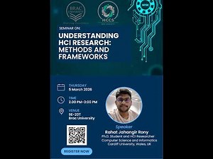 Seminar on HCI Research Methodology by HCCS