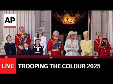 Trooping the Colour 2025: LIVE ceremony in London